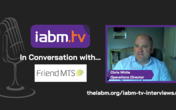 IABM TV in Conversation with Friend MTS